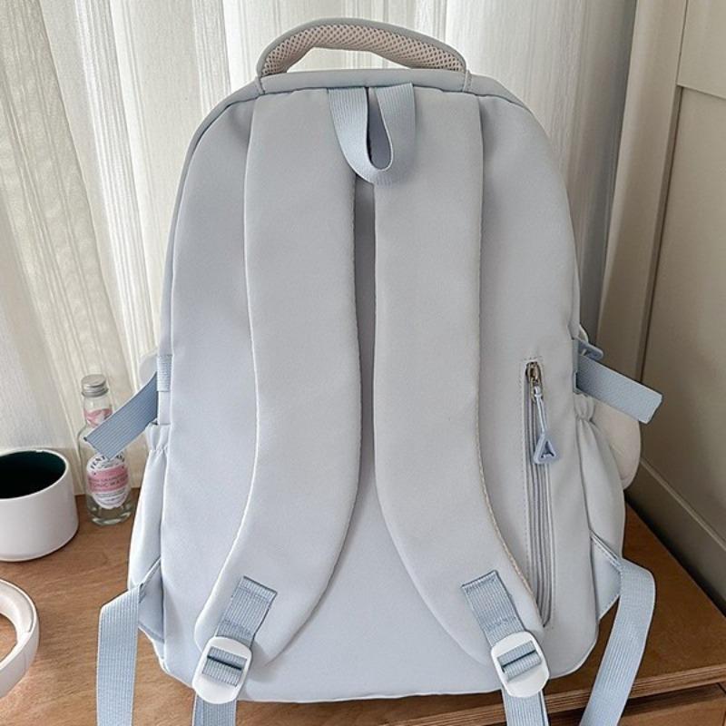 High value, fresh and sweet Macaron backpack, simple and lightweight backpack for junior high school students