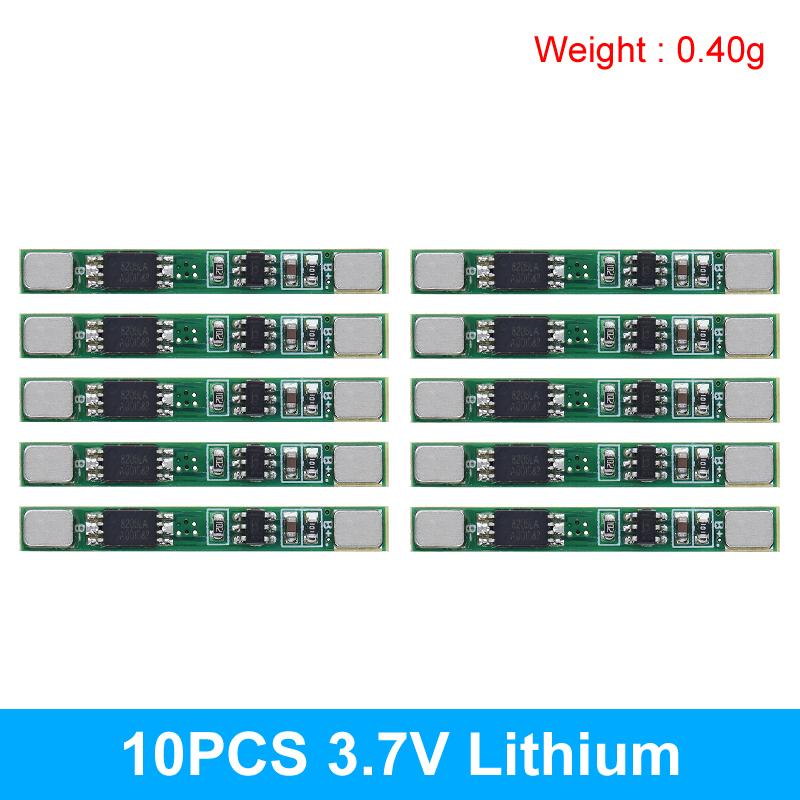 TZT 1PCS/5PCS/10PCS/LOT 1S 3.7V 3A li-ion BMS PCM battery protection board pcm for 18650 lithium ion li battery
