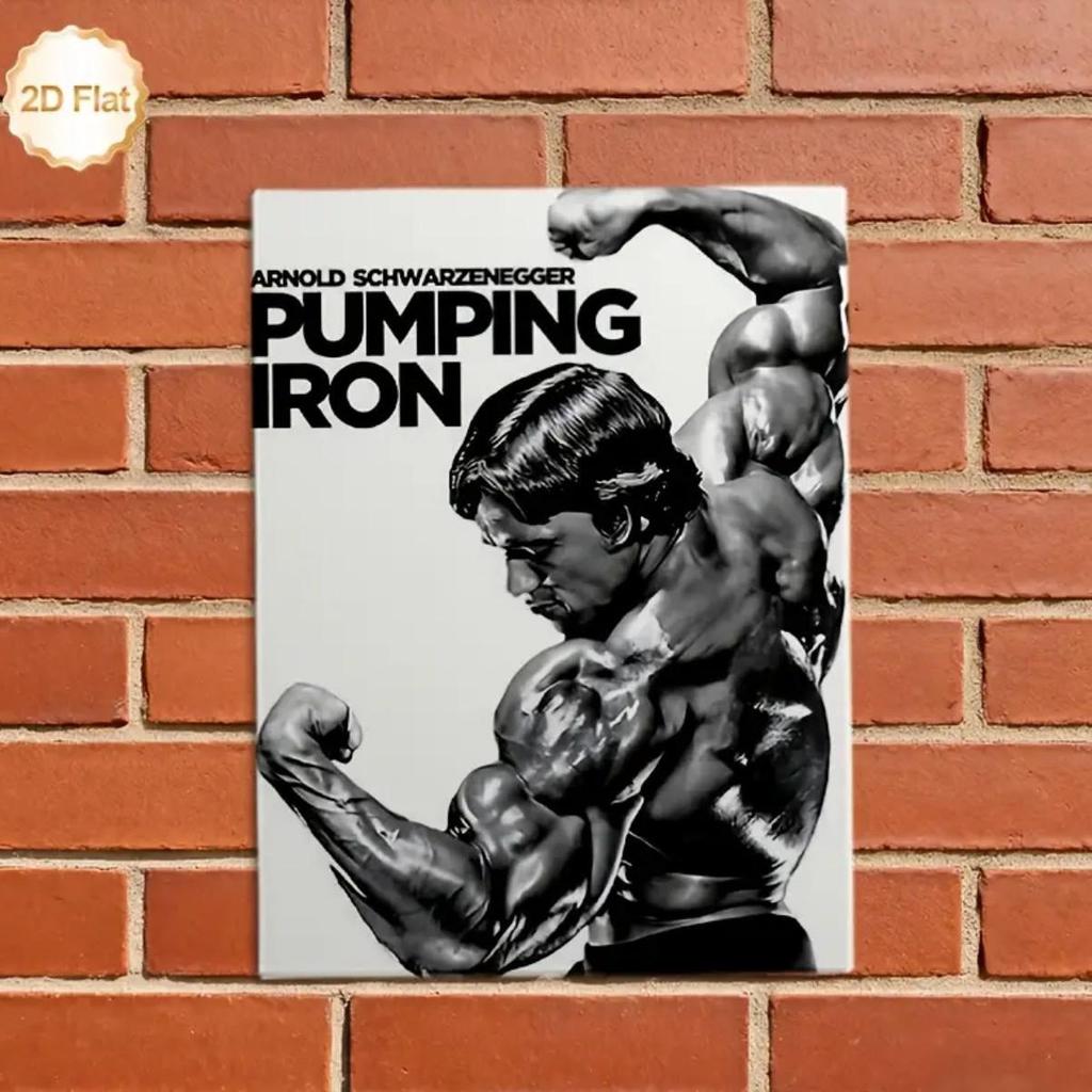 Motivierendes Bodybuilding Fitnessstudio Poster - Fitness Wandkunst
