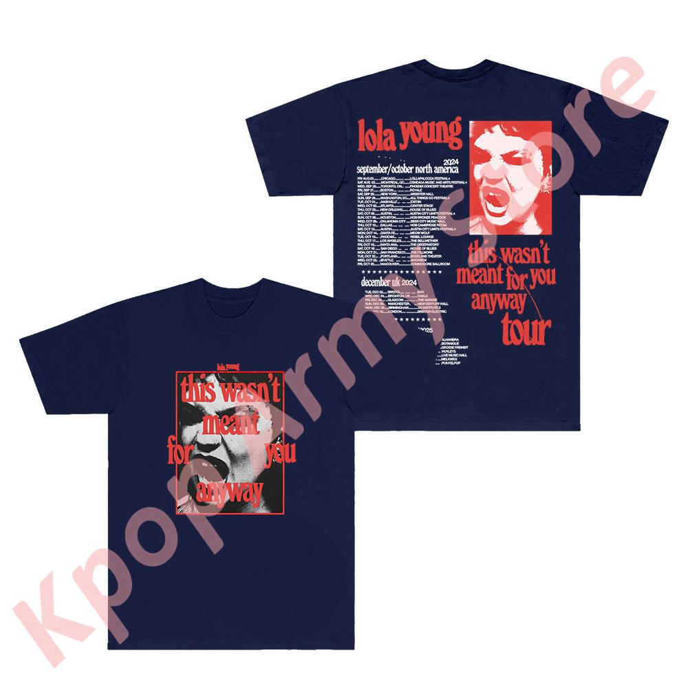 

Lola Young This Wasnt Meant For You Anyway Tour Merch TShirts Summer Tee Unisex Fashion Casual Short Sleeve 4XL