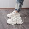 Fashionable Running and Casual Sports Shoes for Women In Spring and Autumn, New Korean Style Fashionable Thick Soled Student Women's Shoes