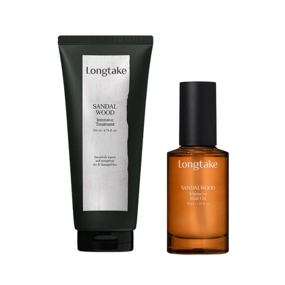 [Longtake] Sandalwood  Intensive Treatment 200ml + Hair Oil 40ml Set Treatment 200ml + Hair Oil 40ml