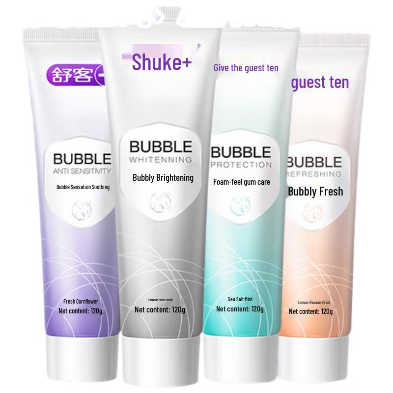 Shuke Multi-Effect Whitening Foaming Toothpaste