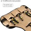 Waterproof Multi-Pocket Gardening Tool Apron Ideal for Mechanics Workwear Outdoor Garden Working Storage