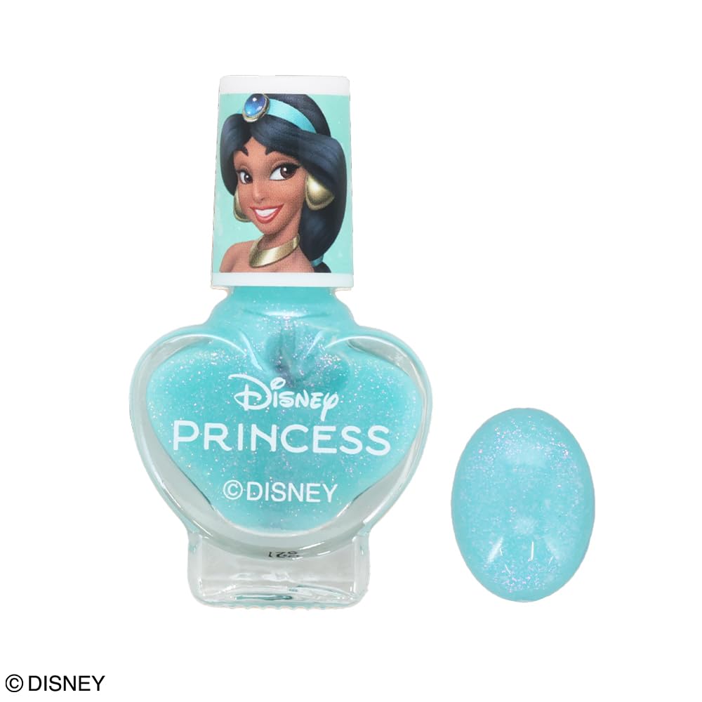 Shobido Disney Princess Nail Polish Set of 3 Princess Cosmetics Series Disney Peel-Off (Disney B) Kids'