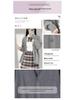 Japanese Style V-Neck Long Sleeve Knit Cardigan - Solid Color Academy Uniform
