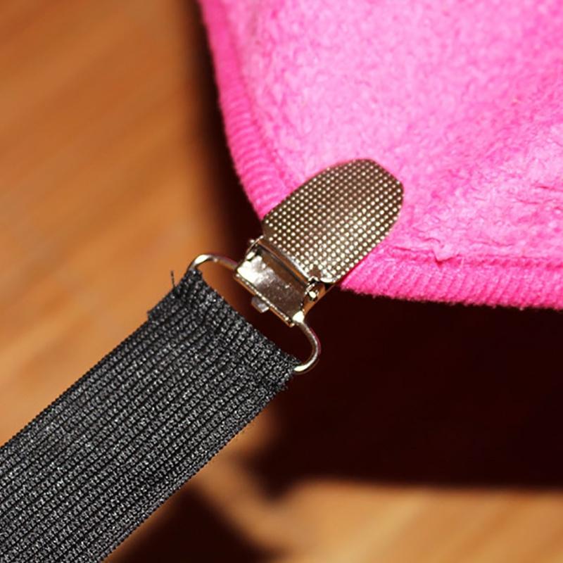 4 X Triangle Suspender Holder Bed Mattress Sheet Straps Grippers Fasteners