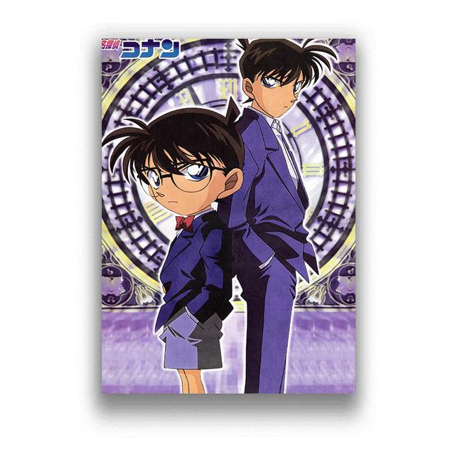 Detective Conan Anime Posters and Prints Canvas Painting Wall Pictures For Living Room Vintage Poster Decorative Home Decor