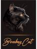 Cats Breeds Balinese Chausie Cheetoh Cat Portrait Poster Canvas Painting Abstract Animal Pet Wall Picture Living Room Home Decor