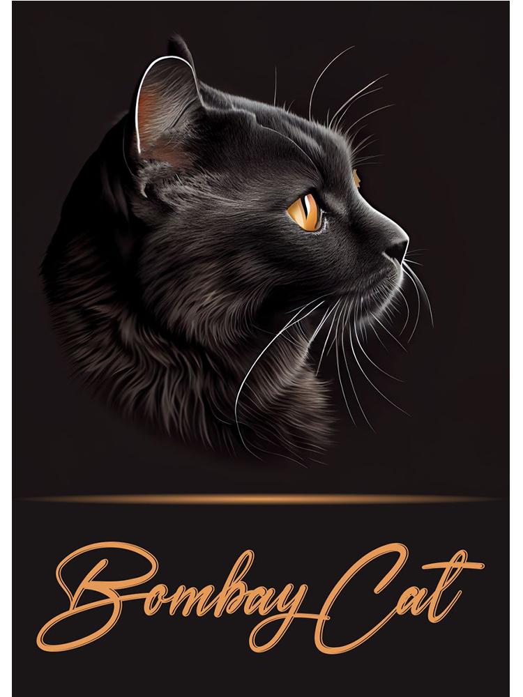 Cats Breeds Balinese Chausie Cheetoh Cat Portrait Poster Canvas Painting Abstract Animal Pet Wall Picture Living Room Home Decor