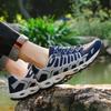 Leather Men Casual Shoes Male Summer Shoes Mesh Breathable Men Sneakers Rubber Sole Men'S Hiking Shoes Outdoor  De