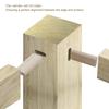 50pcs Premium Material Solid Beech Wood Tenon Sturdy Structure Beechwood Dowel Pins  Woodworking