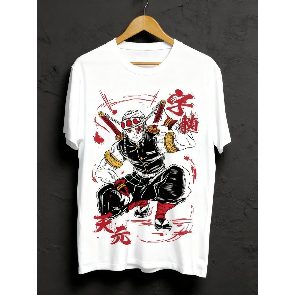 Ghostblade Anime Manga Shanyi Tanjiro Ghostblade T-Shirt Herren T-Shirt Sommer Neuer Stil Unisex Lässiges Mode-T-Shirt