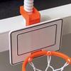 Mini Desktop Basketball Hoop with Self-Adhesive Mount Stress Relief Finger Basketball Set for Office Home Portable Fun Tabletop Game Creative Desk