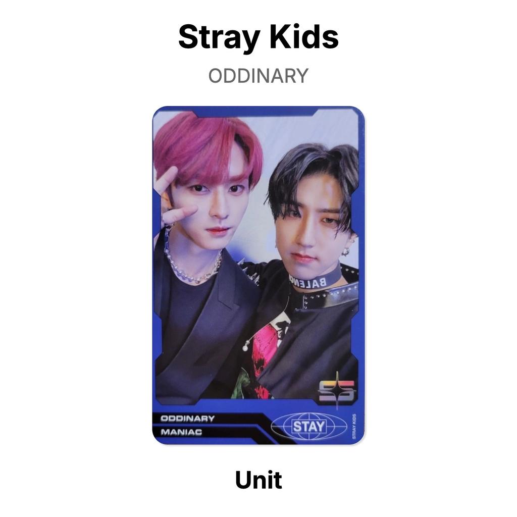 Stray Kids ODDINARY Official Photocard