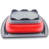 Square Stretchable Draining Basket Colander Kitchen Retractable Strainer Vegetable Storage Rack