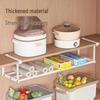 Retractable Shoe Cabinet with Layered Partitions for Space-Saving Storage.