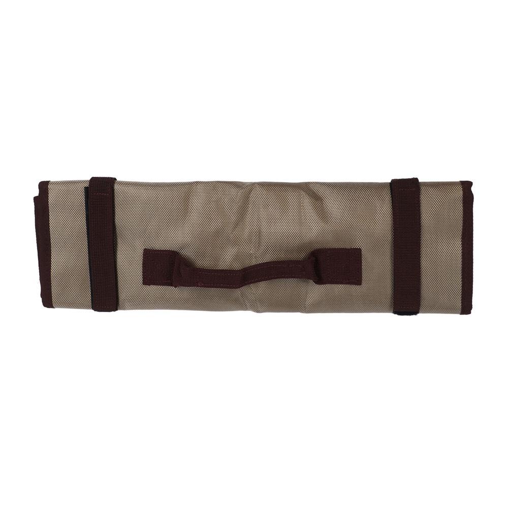 Large Capacity Tent Stakes Storage Bag Wide Handle Tent Nail Storage Bag Beach Travel