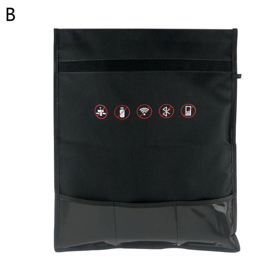 Signal Shielding Bag Oxford Cloth RFID Anti-hacking Anti-interference Signal Blocking Wallet Case