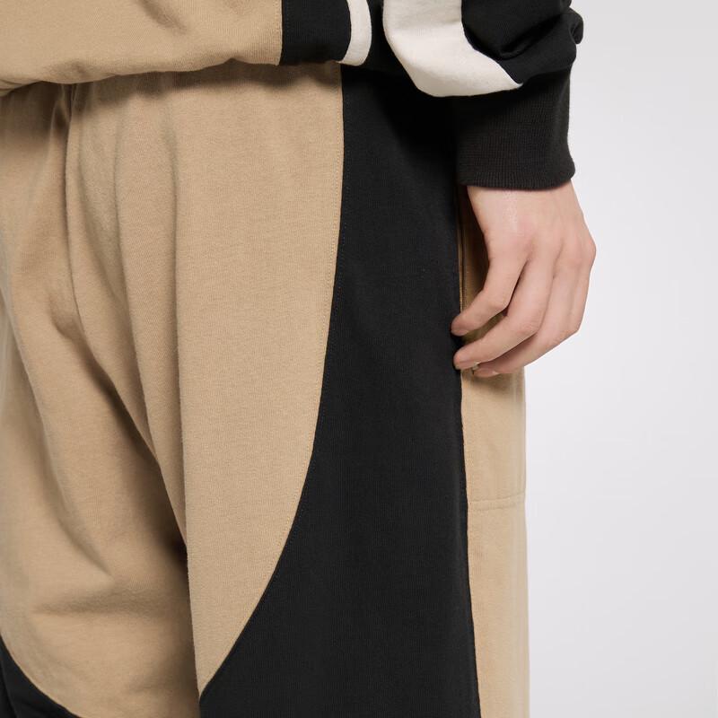 JNBY Men's 2023 Autumn Casual Cotton Cuffed Pants