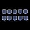 10pcs/20pcs Pill Earplugs Clear Mini Pill Storage Container Weekly Tablet Pill Medicine Box Plastic Case Organizer New