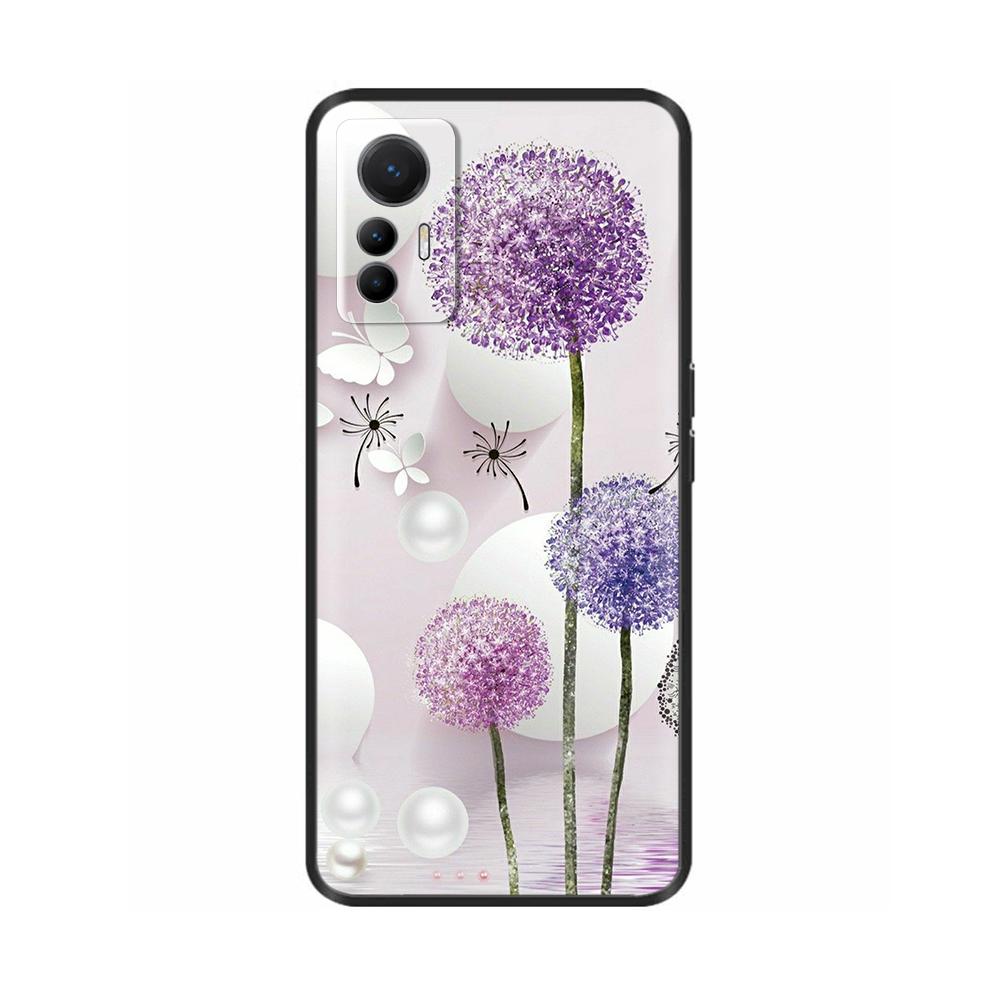 For Xiaomi Redmi Note 12S Case Painted Flower Back Cover Full Protection Soft TPU Case for Redmi Note 12S Phone Cases Note12S