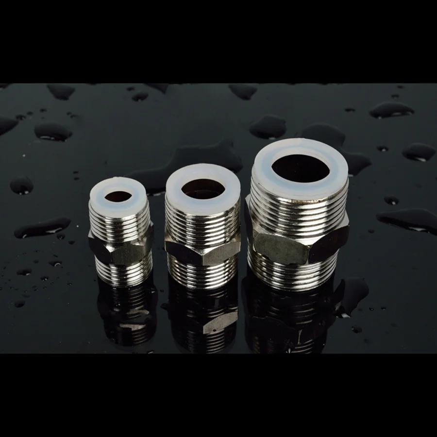 

10 PCS DN8/10/15/20/25/32/40 Silicone Gasket Flat Sealing Washer Spacer For 1/4 3/8 1/2 3/4 1 1-1/4 1-1/2 BSP NPT Fitting DN15 (11x19x3mm)