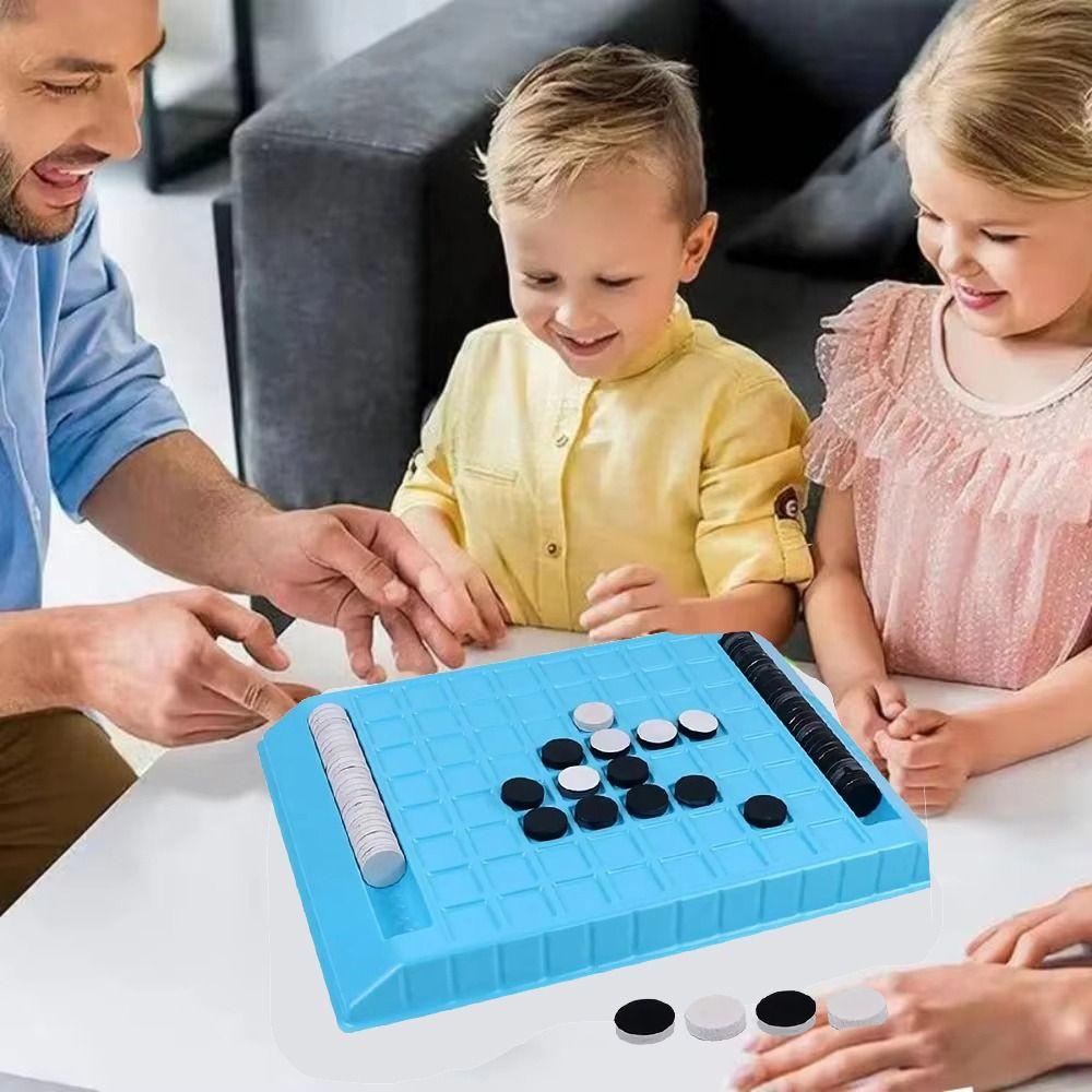 Touch Flip Kid Overturn Chess Parent-Child Interactive Reversi Strategy Board Game  Camping Hiking