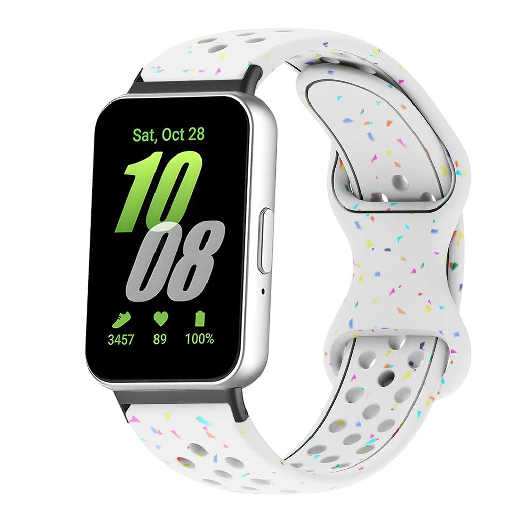 Silikonarmband für Samsung Galaxy Fit 3 Uhrenarmband Sportarmband für Samsung Galaxy Fit3 Ersatzarmband Zubehör