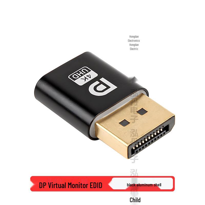 

Headless Dummy Plug: Virtual Monitor EDID Graphics Card Emulator