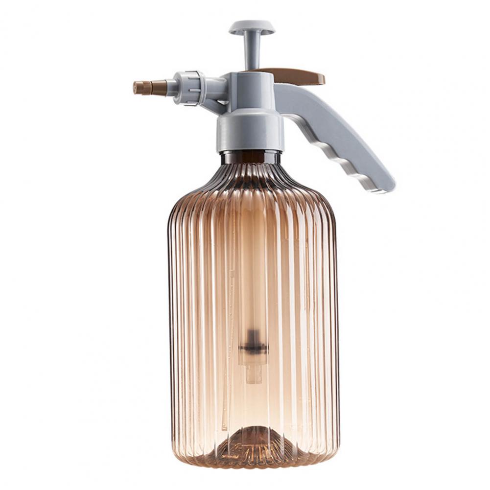 

2L Garden Sprayer Watering Can With Scales Multipurpose PP Pressure Type Mister Spray Bottle Automatic Atomizer Garden Supplies коричневый