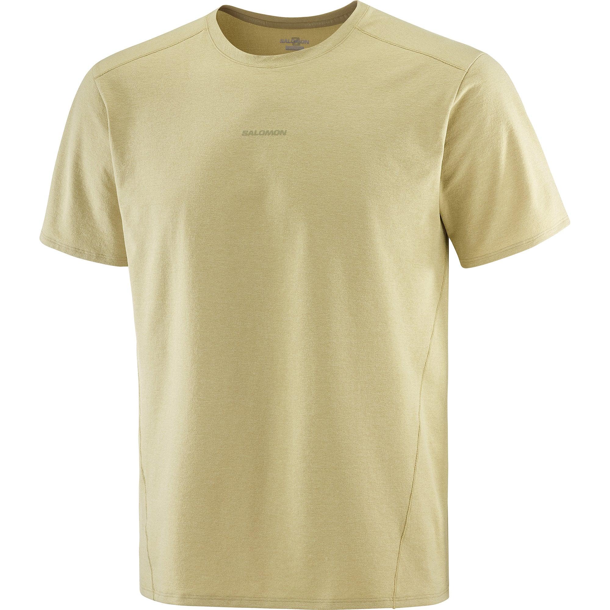 

Salomon Trackline Round Neck Simple Skin-Friendly Soft Short Sleeve T-Shirt Men Tops C27063 XL
