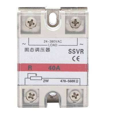 Festkörper-Spannungsregler Einphasen-Relaismodul Niedrigfrequenz SSVR-40A 24-380VAC