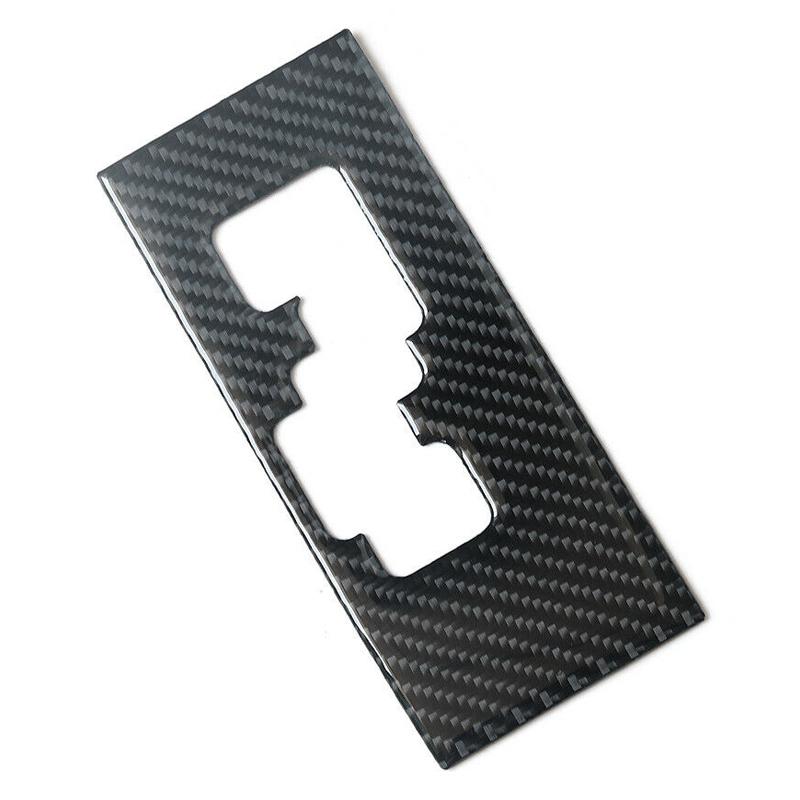 1 Set Black Carbon Fiber Car Gear Shift Panel Cover Trim Sticker Fit for Toyota Camry 2007 2008 2009 2010 2011 Left Hand Drive