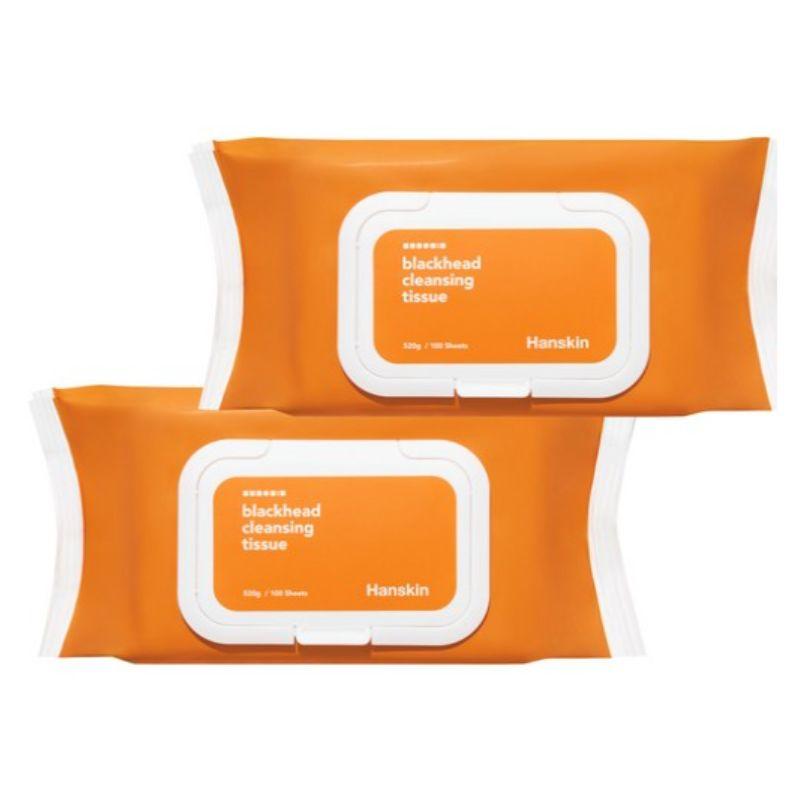 

Hanskin Салфетки для очищения от черных точек (100 листов × 2 упаковки)