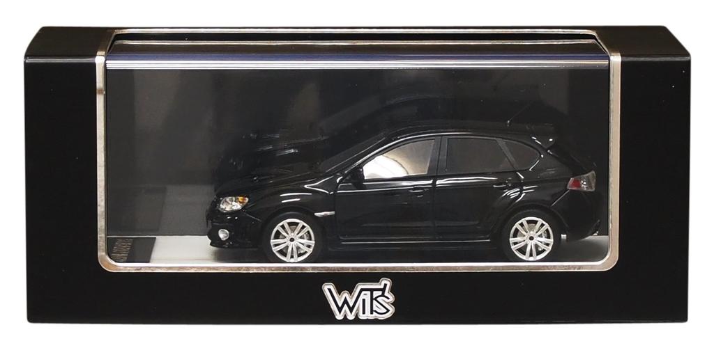 Subaru WRX STI typeS 5door Obsidian Black Pearl Finished Product WIT'S 1/43 A-Line