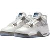 Jordan Air Jordan 4 Mid top Children's Basketball Shoes Gray Blue Teenagers HV4401-014