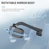 Ergonomic Cycling Safety Glasses Mount Helmet Mirror Adjustable Bike Eyeglass Rearview Mirror Cycling Accessory