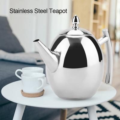 Stainless Steel Kettle Stainless Steel Teapot Tea Coffee Water Kettle Container with Removable Mesh Filter Coffee Water Kettle