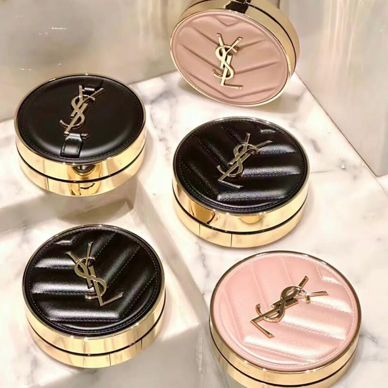 YSL Touche Éclat Le Cushion Black Leather Edition