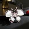 Light Luxury High-End Brooch, Natural Fritillary Breaking Cocoon Into Butterfly Brooch, Pin, Insect Corsage Women'S Fashion Accessories