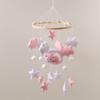Giostrina da Lettino per Bambini Simpatico Aeroplano Farfalla Sonagli per Bambini Culla Camera da Letto Decorazione da Appendere Rotazione Musicale Giocattoli per la Prima Infanzia