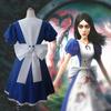 Anime Alice Prinsessekjole Maid Forklekjole Spill Madness Returns Alice Cosplay Kostyme For Kvinner Jenter Halloweenfest