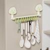 Brangdy Suction Cup Movable Hook Rack