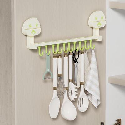 Brangdy Suction Cup Movable Hook Rack