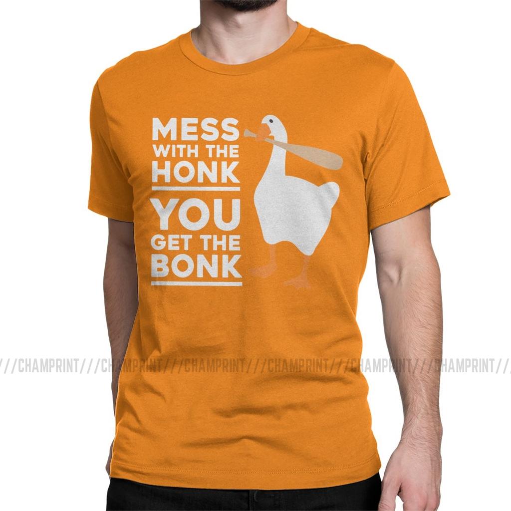 Mess With The Honk You Get The Bonk T Shirts Men S Unique T Shirts Untitled