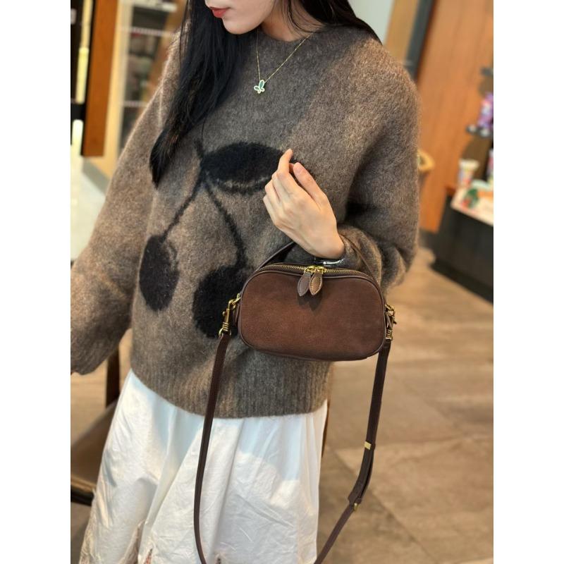 

Квадратная сумка кроссбоди Модная женская сумка через плечо темно-коричневого