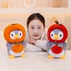 Cute cute fruit penguin doll plush toy apple penguin doll girl company soothing doll