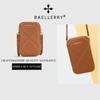 Baellerry Women's Cell Phone Bag Japanese and Korean Style Vertical Double Layer Single Shoulder Bag Fashion Zipper Crossbody Bag