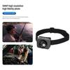 120°Wide Angle Head Camcorder Headlamp Camera LED Headlights Camera for Sports with Night Sights Capability 1920x1080